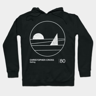 Christopher Cross  / Minimalist Graphic Design Tribute Hoodie